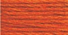 Medium Burnt Orange - DMC Pearl Cotton Skein Size 3 16.4yd