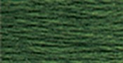 Very Dark Forest Green - DMC Pearl Cotton Skein Size 3 16.4yd