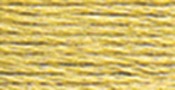 Medium Yellow Beige - DMC Pearl Cotton Skein Size 3 16.4yd