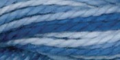 Variegated Cornflower Blue - DMC Pearl Cotton Skein Size 5 27.3yd