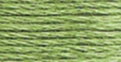 Light Pistachio Green - DMC Pearl Cotton Skein Size 5 27.3yd