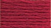 DMC 498 Dark Red - Pearl Cotton Skein Size 5 27.3yd