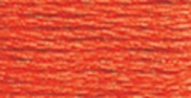 Bright Orange - DMC Pearl Cotton Skein Size 5 27.3yd