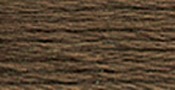 Dark Beige Brown - DMC Pearl Cotton Skein Size 5 27.3yd