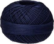 DMC 823 Dark Navy Blue - Pearl Cotton Ball Size 8 87yd
