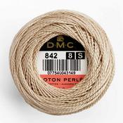 DMC 482 Very Light Beige Brown - Pearl Cotton Ball Size 8 87yd