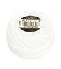 DMC BLANC White - Pearl Cotton Ball Size 8 87yd
