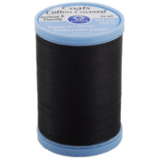 Black - Cotton Covered Quilting & Piecing Thread 250yd