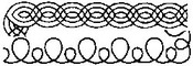 2" Borders 6"X18" - Quilt Stencils