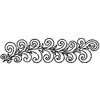 Swirl 4"X16" - Quilt Stencils By Sue Patten