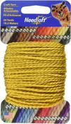 Gold - Needloft Craft Yarn 20yd