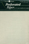 White - Perforated Paper 14 Count 9"X12" 2/Pkg