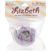 Ocean Sunset - Lizbeth Cordonnet Cotton Size 80