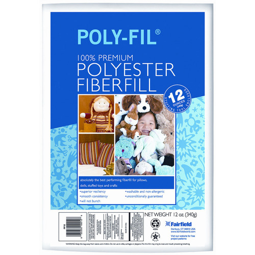 Poly-Fil Extra-Loft 100% Polyester Batting by Fairfield, King Size 120'' x  120