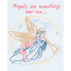 Angel - Stamped White Sampler 8"X10"