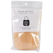 Apricot - Wool Roving 12" .22oz
