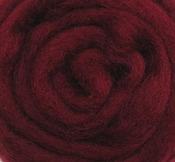 Raspberry - Wool Roving 12" .22oz