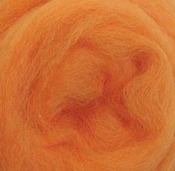 Tangerine - Wool Roving 12" .22oz