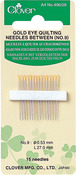 Size 9 15/Pkg - Gold Eye Quilting Between Needles