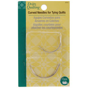 Sizes 2" & 2.5" 4/Pkg - Dritz Quilting Curved Needles