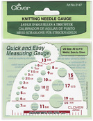 Measures Sizes 0-19 - Knitting Needle Gauge