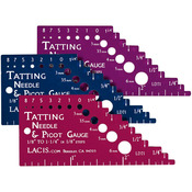 Violet - Tatting Needle & Picot Gauge