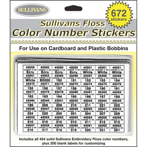 Plastic Floss Bobbins-25/Pkg