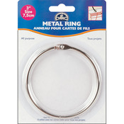 1/Pkg - Metal Ring 3"