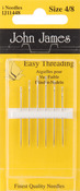 Size 4/8 6/Pkg - Easy Threading Calyxeye Hand Needles