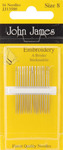Size 8 16/Pkg - Embroidery Hand Needles