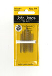 Size 3/9 16/Pkg - Embroidery Hand Needles