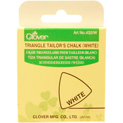 White - Triangle Tailor's Chalk