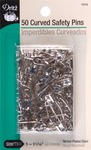 Size 1 50/Pkg - Curved Safety Pins