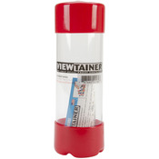 Red - Viewtainer Storage Container 2"X6"