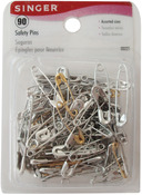 Sizes 00 To 2 90/Pkg - Safety Pins