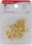 Sizes 00 & 0 50/Pkg - Safety Pins
