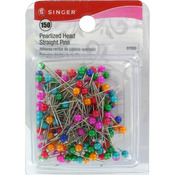 Pearlized Straight Pins - Size 20