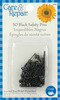 Black Safety Pins - Assorted 50/Pkg