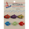 Exotic Fish - Fun In The Sun Buttons