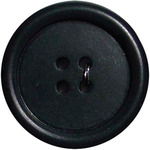 Black 4-Hole 1" 2/Pkg - Slimline Buttons Series 2