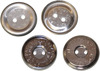 Nickel - Magnetic Sew-On Closure 14mm 1/Pkg