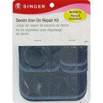 Assorted Denim - Iron-On Patch Repair Kit 12/Pkg