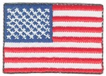 Small American Flags 2/Pkg - American Pride Decorative Patches