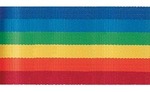 Rainbow - Stripe Ribbon 5/8"X3yd