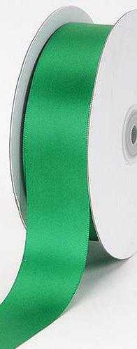 Offray Single Face Satin Ribbon 3/8x18' Emerald