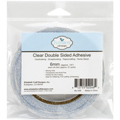 1/4"X27yd - Elizabeth Craft Clear Double-Sided Adhesive Roll 6mm