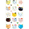 Cats Frilly Faces Stickers - Mrs. Grossman's