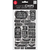 Chalk- It's A New Day - Chipboard Value Pack