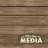 6"X6" - Mix The Media Wooden Plank Plaque