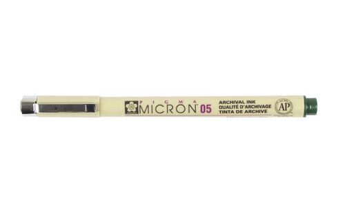 Pigma Micron Pens 05 .45mm 6 Pkg Black